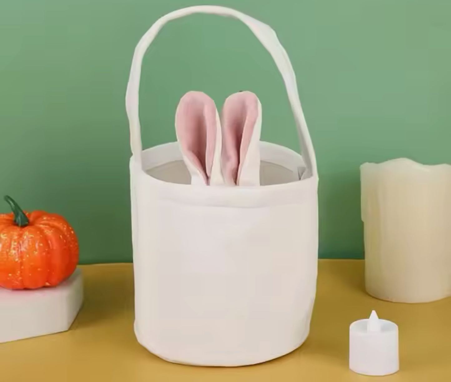Bunny fabric basket