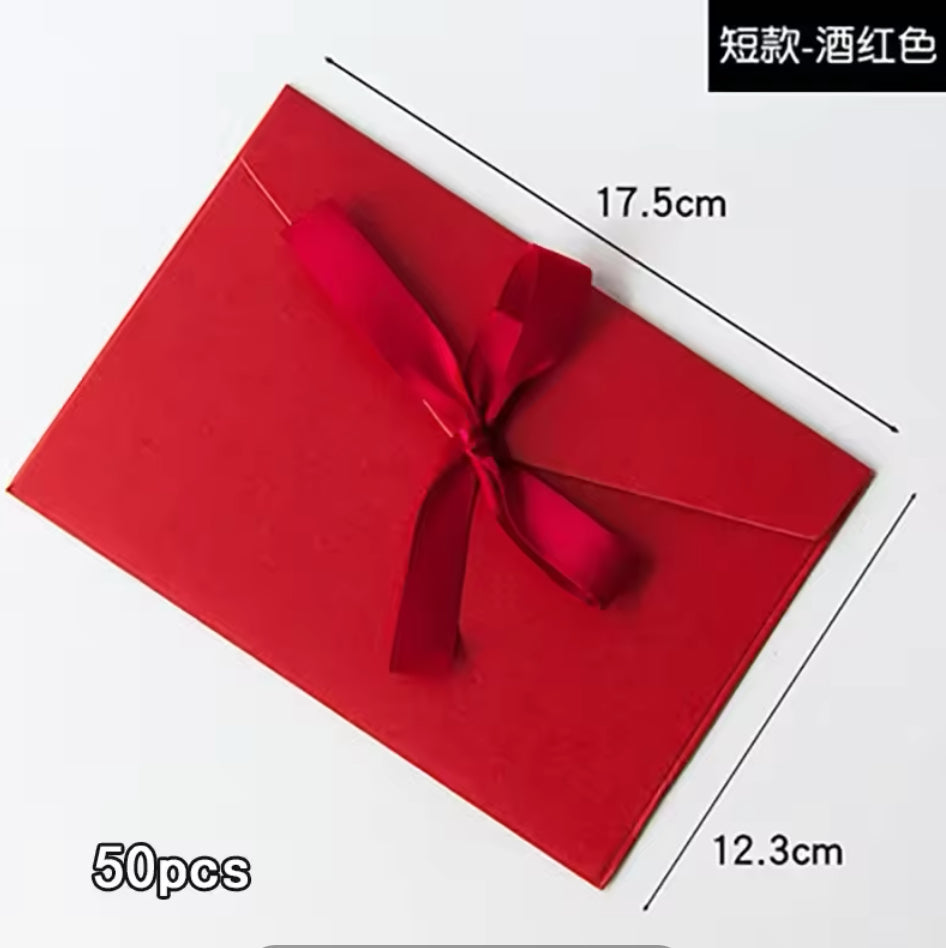 Red Ribbon Envelope