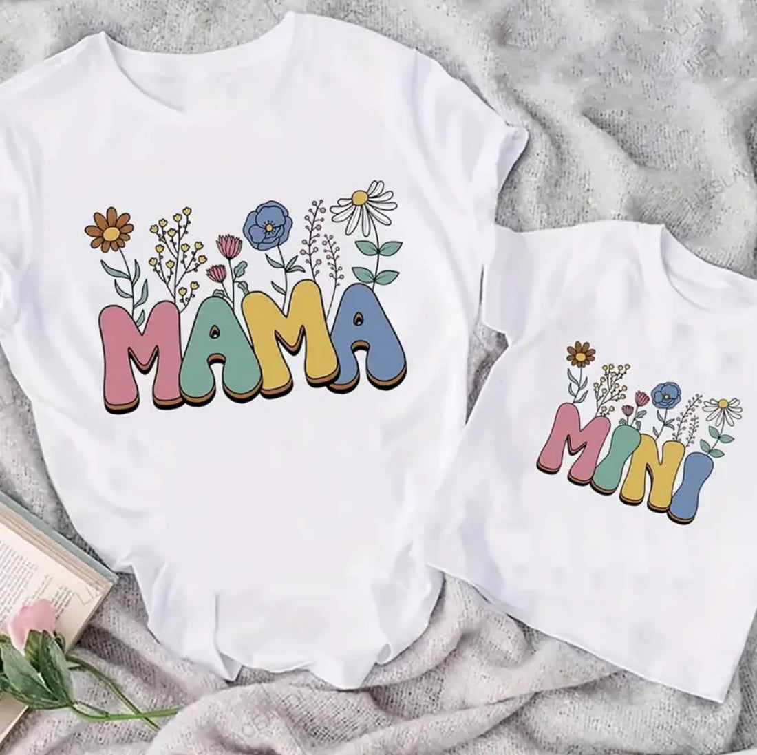 Mama & Mini DTF transfer