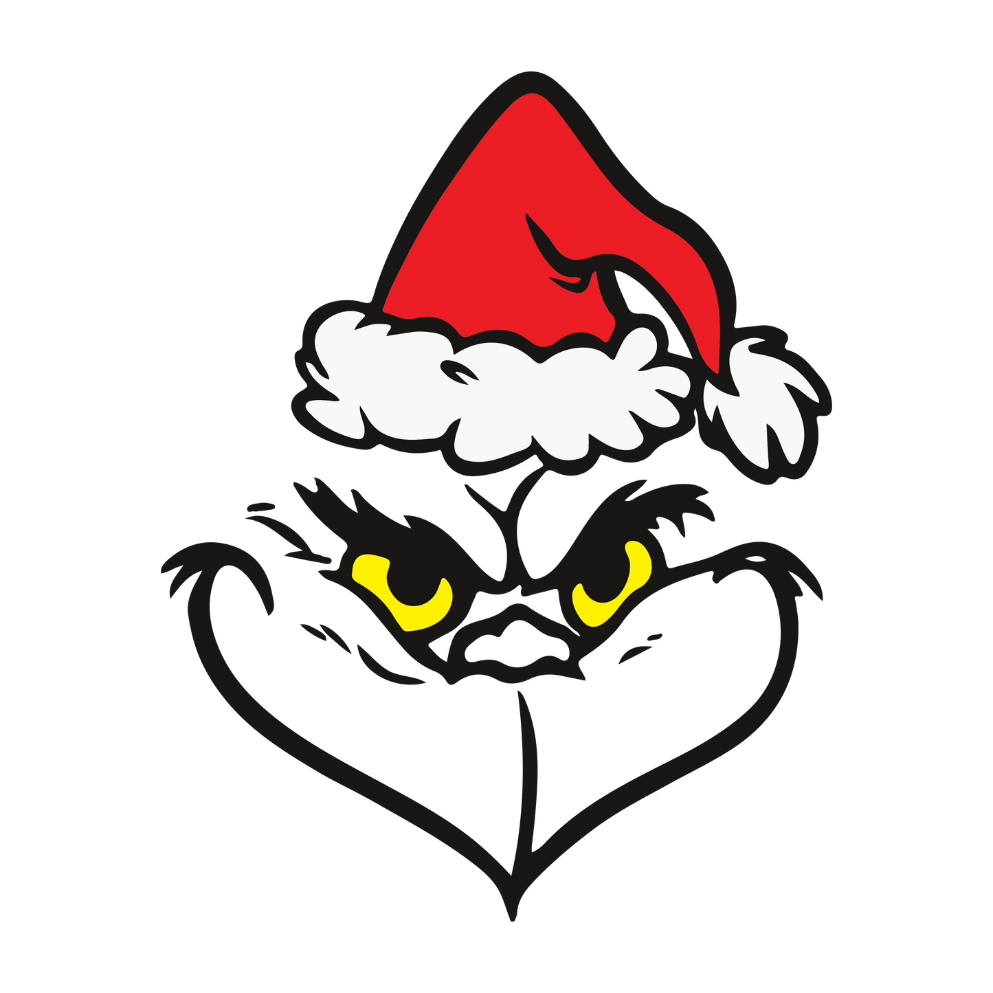 Grinch dtf vinyl
