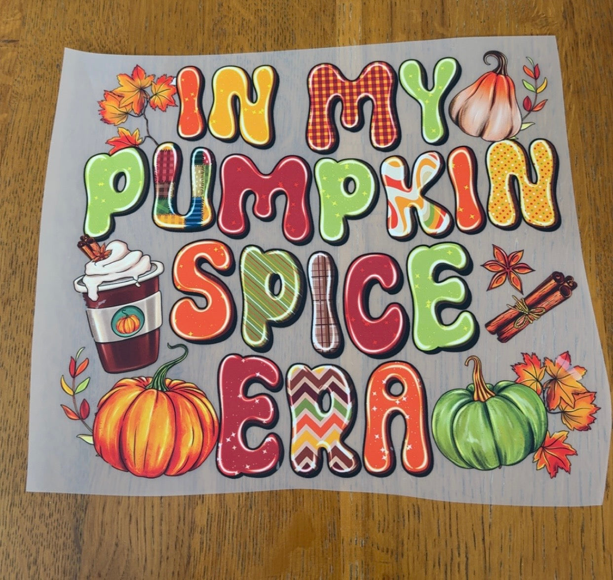 REDUCED HALLOWEEN/AUTUMN DTF