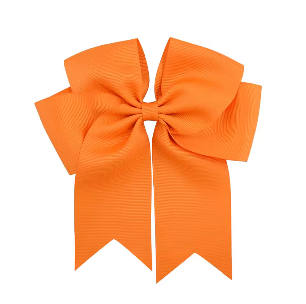 Orange Hair Bow