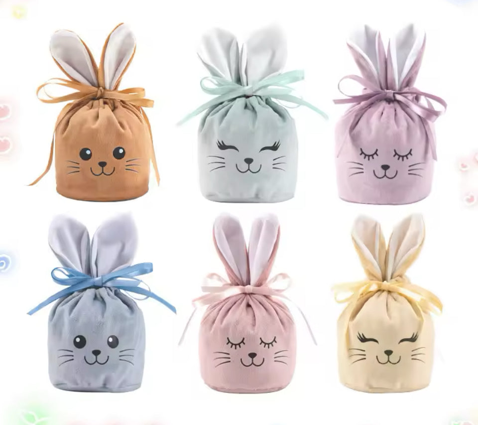 Pre printed bunny bags