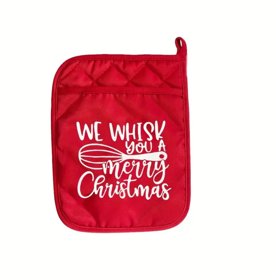 Christmas pot holders