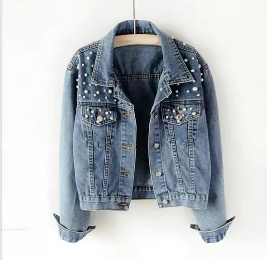 Women’s Pearl denim jacket