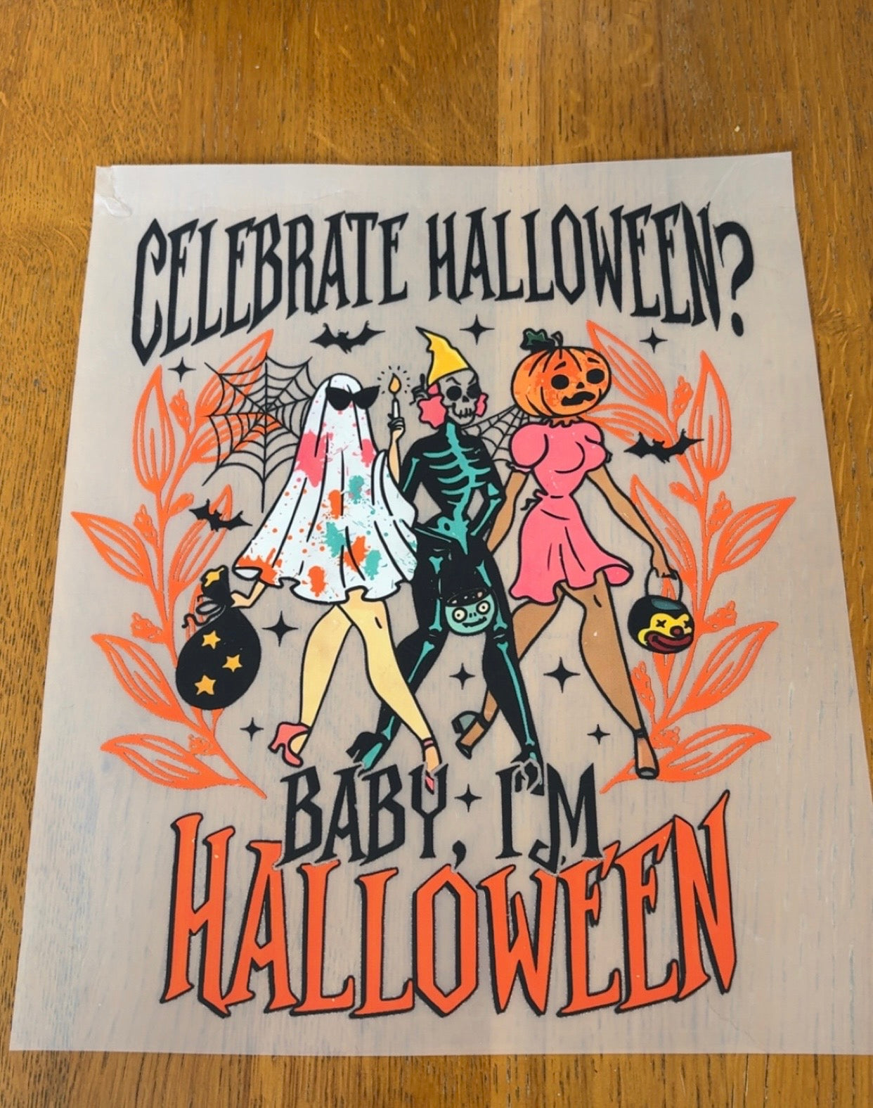 REDUCED HALLOWEEN/AUTUMN DTF
