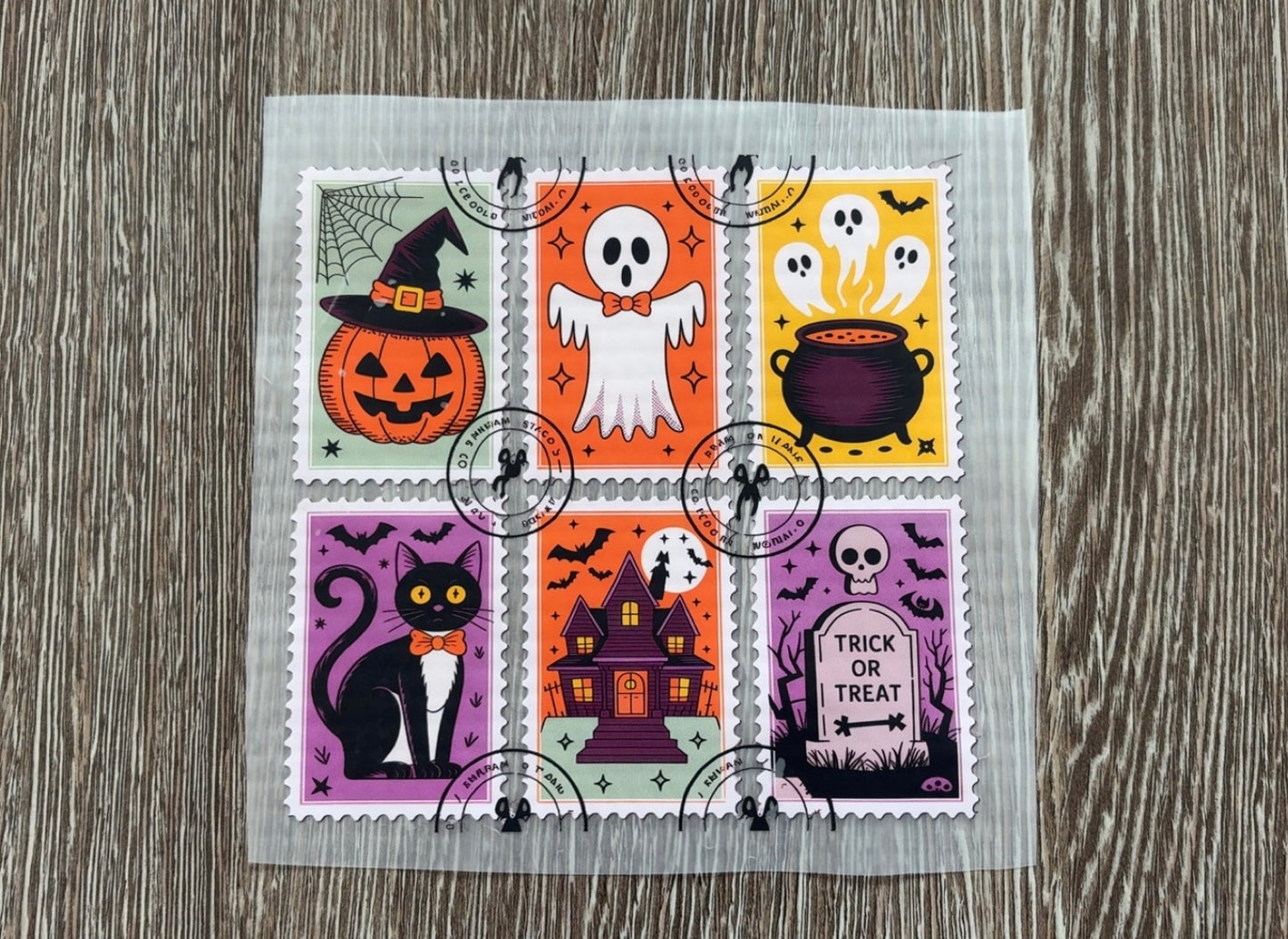 Halloween DTF transfers