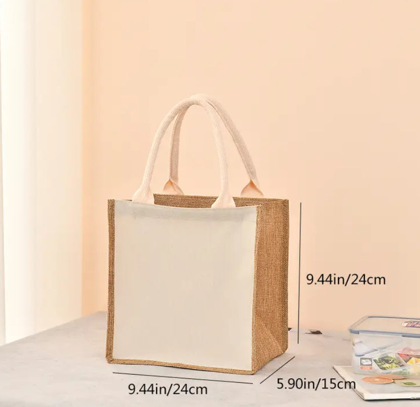 Canvas jute bag