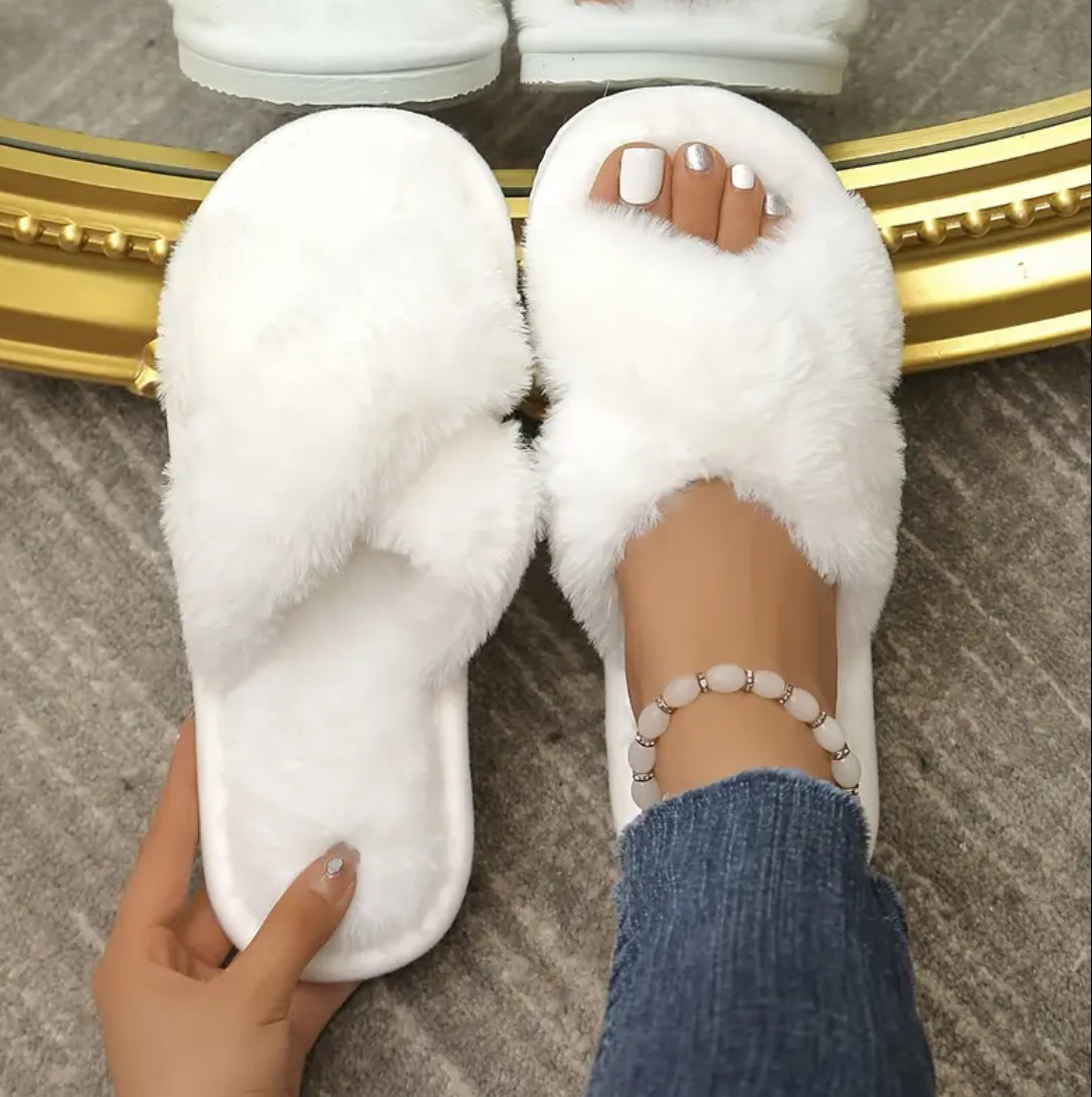 Cross slippers