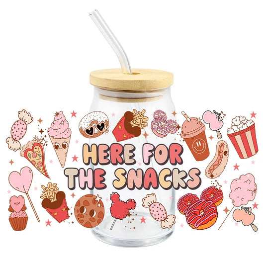Here for the snacks vinyl