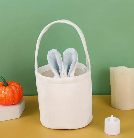 Bunny fabric basket