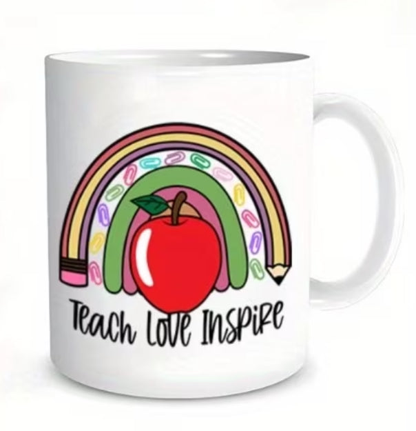 Teacher mug/cup UV DTF