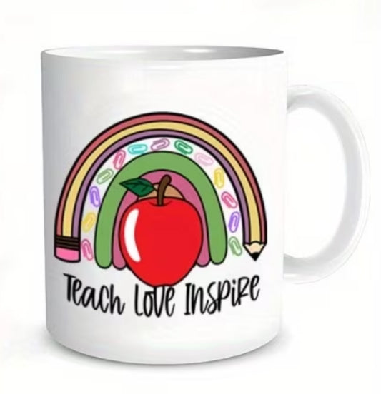 Teacher mug/cup UV DTF