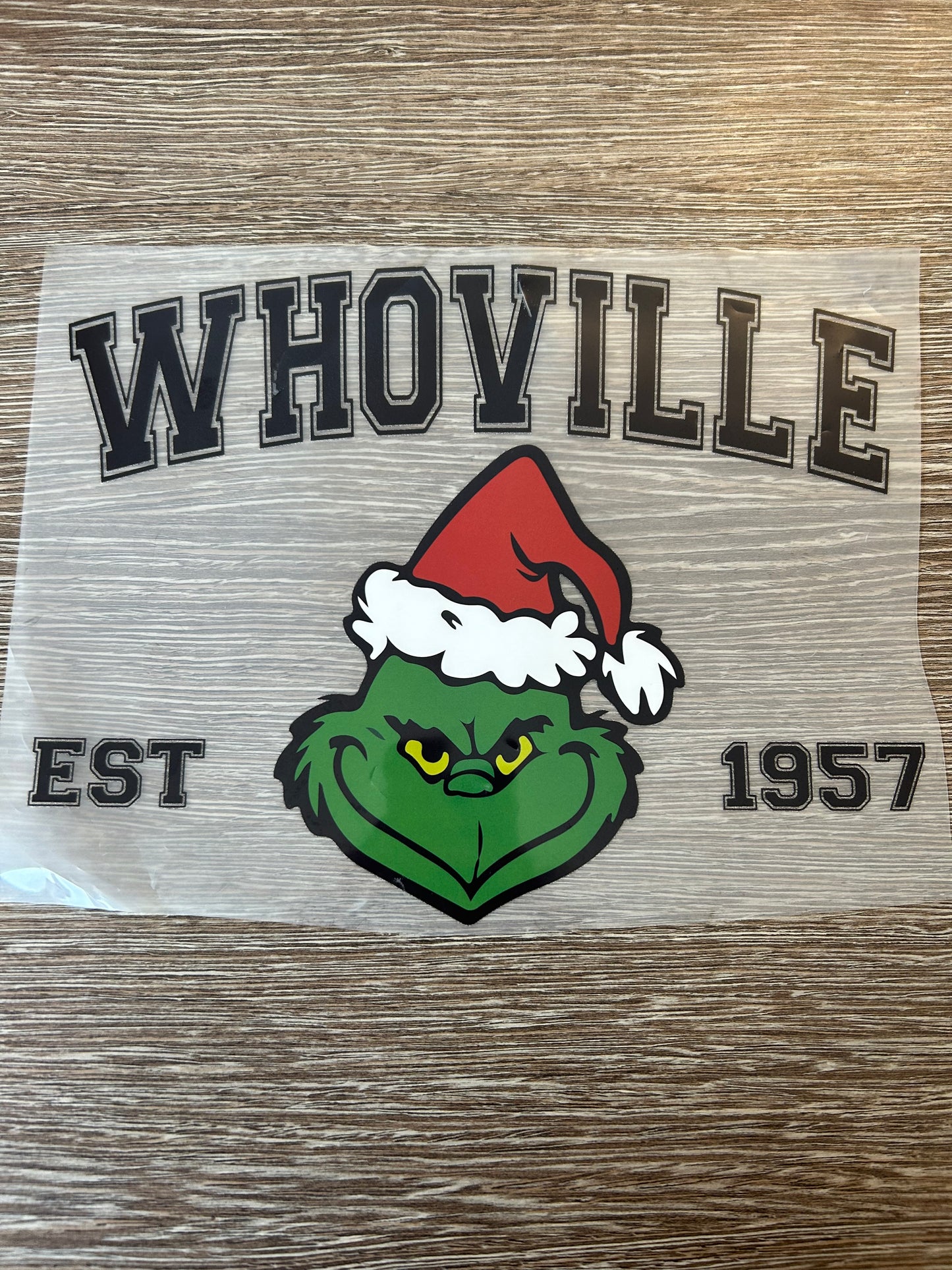 Grinch DTF vinyls