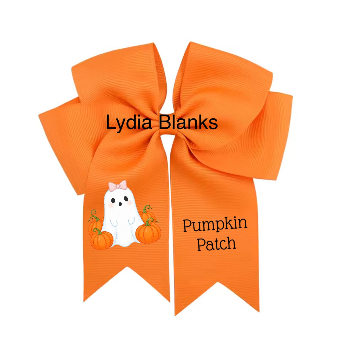 Halloween bow DTF