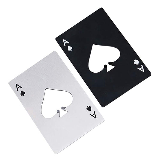Card bottle opener