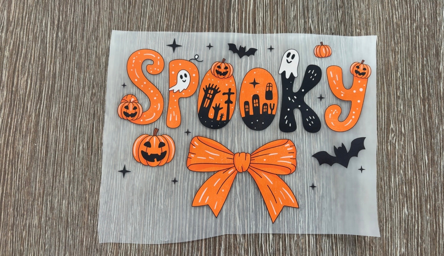 Halloween DTF transfers