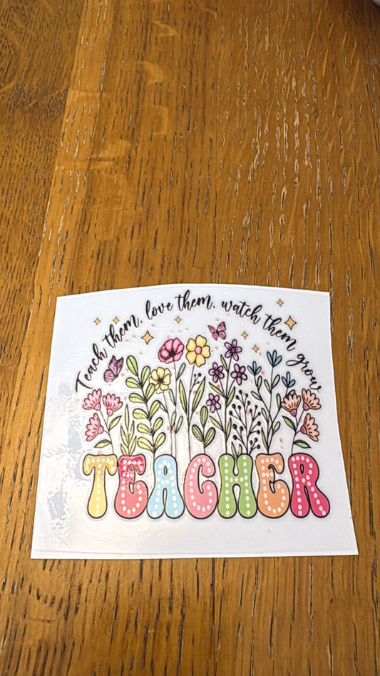 Teacher UV DTF