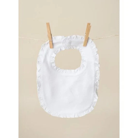 Baby ruffle bib