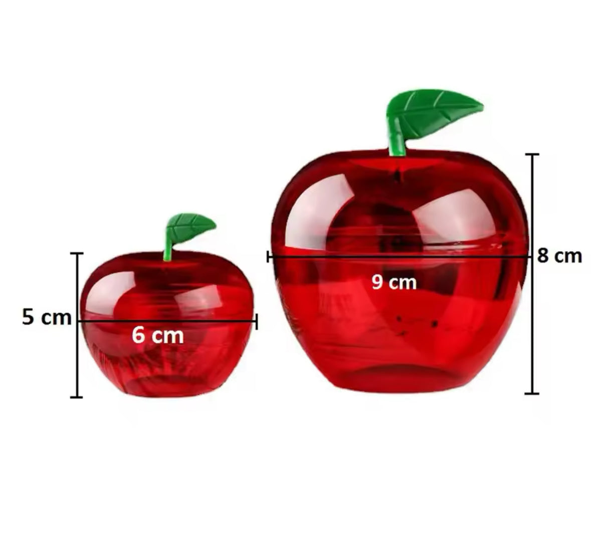 Plastic teachers apples