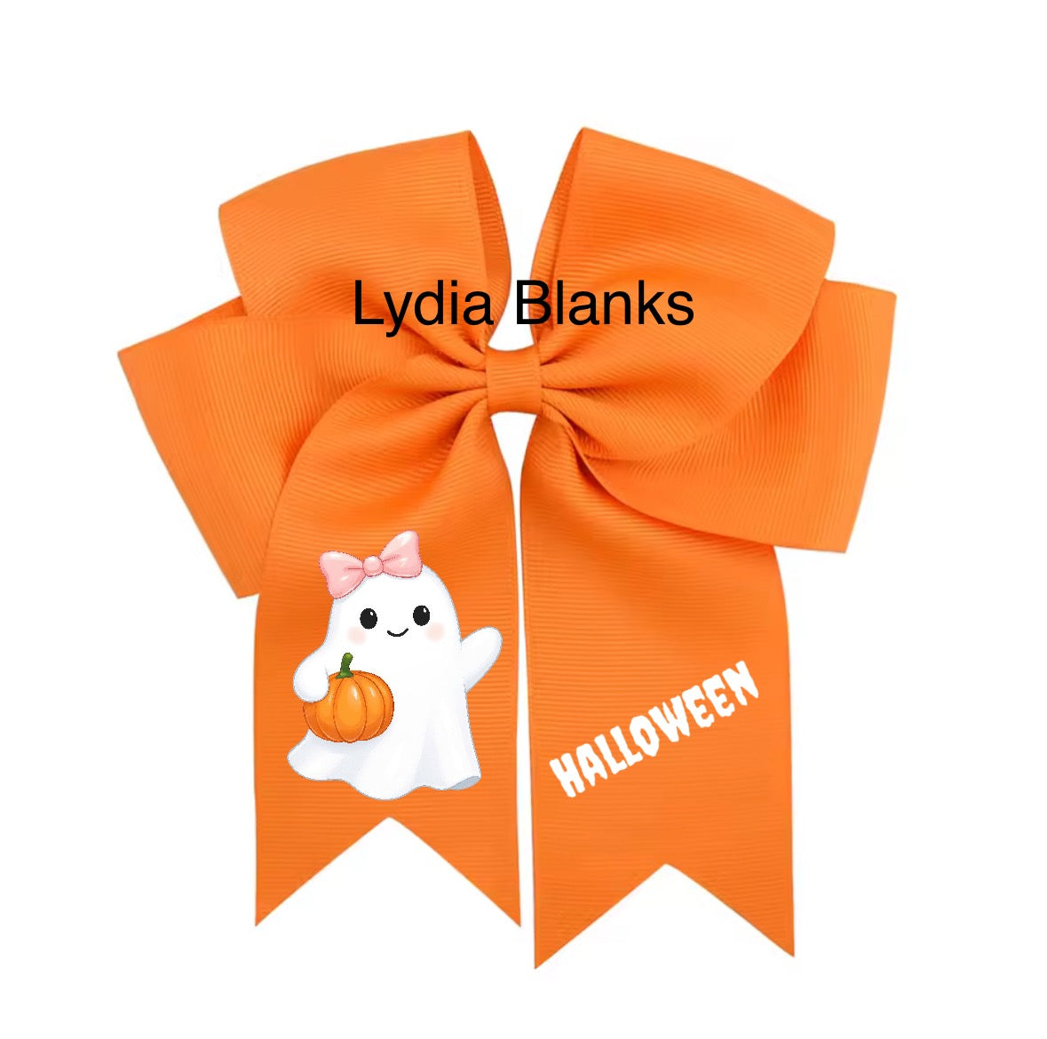 Halloween bow DTF