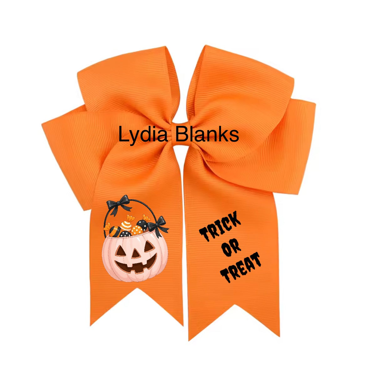 Halloween bow DTF