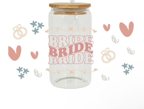 Bride/Bridesmaid UV vinyls